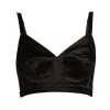 Alexander McQueen Satin Bra Top