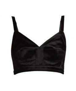 Alexander McQueen Satin Bra Top