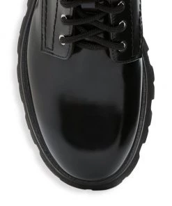 Alexander McQueen Wander Leather Combat Boots -Alexander McQueen Elegant store unnamed file 3059