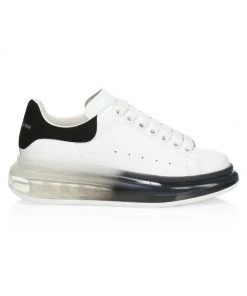 Alexander McQueen Women's Transparent Sole Oversized Sneakers