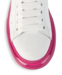 Alexander McQueen Women's Transparent Sole Oversized Sneakers 9 Alexander McQueen Women's Transparent Sole Oversized Sneakers -Alexander McQueen Elegant store unnamed file 3068