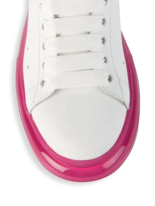 Alexander McQueen Women's Transparent Sole Oversized Sneakers 4 Alexander McQueen Women's Transparent Sole Oversized Sneakers - Image 4