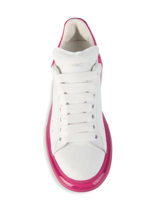 Alexander McQueen Women's Transparent Sole Oversized Sneakers 5 Alexander McQueen Women's Transparent Sole Oversized Sneakers - Image 5