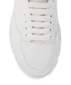 Alexander McQueen Men's Court Sneakers For Men Black White 11 Alexander McQueen Men's Court Sneakers For Men Black White -Alexander McQueen Elegant store unnamed file 3074