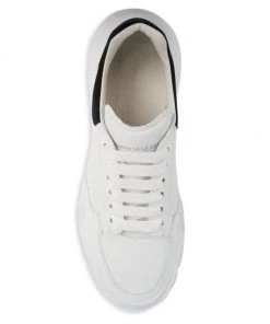 Alexander McQueen Men's Court Sneakers For Men Black White 12 Alexander McQueen Men's Court Sneakers For Men Black White -Alexander McQueen Elegant store unnamed file 3075
