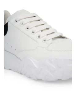 Alexander McQueen Men's Court Sneakers For Men Black White 13 Alexander McQueen Men's Court Sneakers For Men Black White -Alexander McQueen Elegant store unnamed file 3076