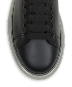 Alexander McQueen Men's Oversized Gel Sole Leather Platform Sneakers For Men Black 12 Alexander McQueen Men's Oversized Gel Sole Leather Platform Sneakers For Men Black -Alexander McQueen Elegant store unnamed file 3086