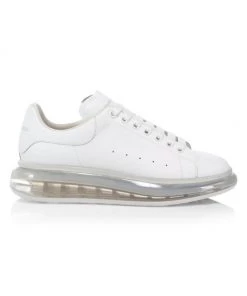 Alexander McQueen Men's Oversized Gel Sole Leather Platform Sneakers For Men Black 16 Alexander McQueen Men's Oversized Gel Sole Leather Platform Sneakers For Men Black -Alexander McQueen Elegant store unnamed file 3090