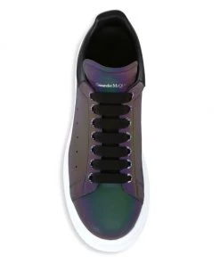 Alexander McQueen Oversized Iridescent Leather Sneakers For Men -Alexander McQueen Elegant store unnamed file 310