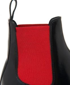 Alexander McQueen Platform Leather Chelsea Boots For Men Black -Alexander McQueen Elegant store unnamed file 3102