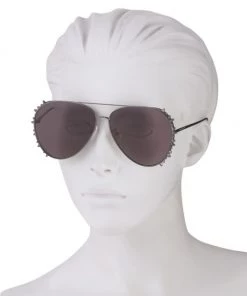 Alexander McQueen Rebellion 63MM Metal Pilot Sunglass 7 Alexander McQueen Rebellion 63MM Metal Pilot Sunglass -Alexander McQueen Elegant store unnamed file 3116