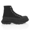 Alexander McQueen Tread Slick Lace-Up Boots