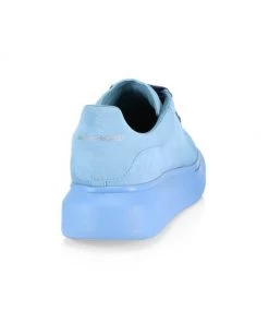 Alexander McQueen Men's Velvet Platform Sneakers For Men Black -Alexander McQueen Elegant store unnamed file 3139