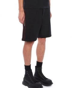 Alexander McQueen Logo Tape Shorts For Men -Alexander McQueen Elegant store unnamed file 3150
