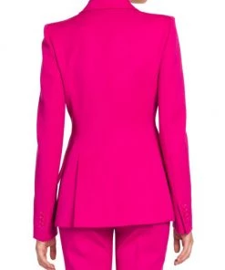 Alexander McQueen One-Button Blazer Ultramarine -Alexander McQueen Elegant store unnamed file 3192