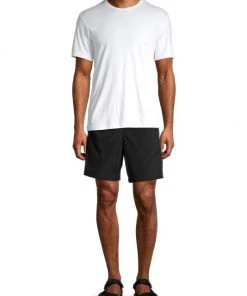 Alexander McQueen Selvedge Logo Swim Shorts For Men White -Alexander McQueen Elegant store unnamed file 3205