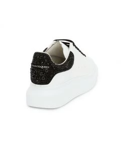 Alexander McQueen Men's Strass Heel Platform Leather Sneakers For Men -Alexander McQueen Elegant store unnamed file 322