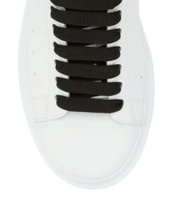 Alexander McQueen Men's Strass Heel Platform Leather Sneakers For Men -Alexander McQueen Elegant store unnamed file 323