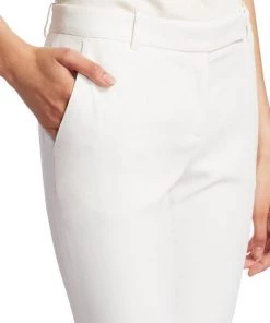 Alexander McQueen Bootcut Trousers Ivory -Alexander McQueen Elegant store unnamed file 3250