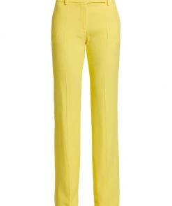 Alexander McQueen Bootcut Trousers Ivory -Alexander McQueen Elegant store unnamed file 3253