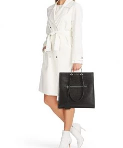 Alexander McQueen The Tall Story Croc-Embossed Leather Tote -Alexander McQueen Elegant store unnamed file 3261
