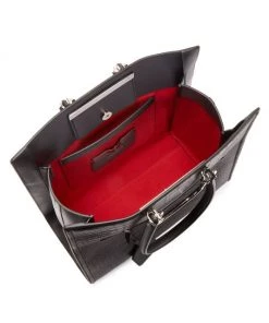 Alexander McQueen The Tall Story Croc-Embossed Leather Tote -Alexander McQueen Elegant store unnamed file 3262