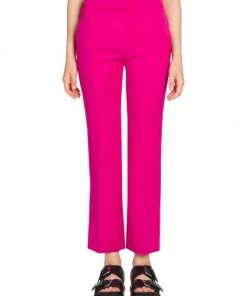 Alexander McQueen Wool Cigarette Trousers -Alexander McQueen Elegant store unnamed file 3284