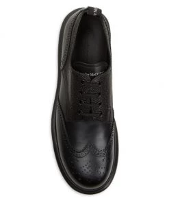 Alexander McQueen Brogue Platform Leather Shoes For Men -Alexander McQueen Elegant store unnamed file 3315