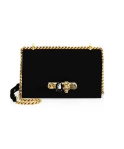 Alexander McQueen The Jewelled Leather Satchel