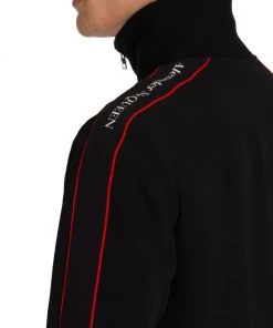 Alexander McQueen Logo Tape Jacket For Men -Alexander McQueen Elegant store unnamed file 3341