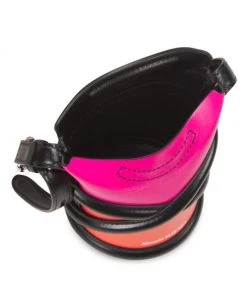 Alexander McQueen Mini The Curve Colorblock Leather Bucket Bag -Alexander McQueen Elegant store unnamed file 336
