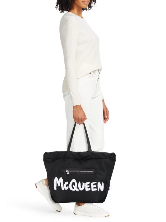Alexander McQueen Bundle Graffiti Logo Tote 2 Alexander McQueen Bundle Graffiti Logo Tote - Image 2