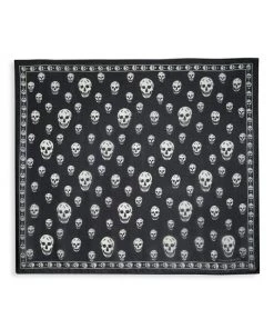 Alexander McQueen Skull Silk Scarf For Men