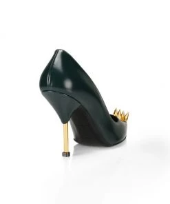 Alexander McQueen Punk Stud Spiked Toe Pumps -Alexander McQueen Elegant store unnamed file 3399