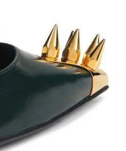 Alexander McQueen Punk Stud Spiked Toe Pumps -Alexander McQueen Elegant store unnamed file 3402