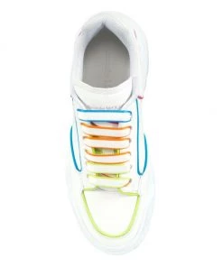 Alexander McQueen Multicolor Outline Court Sneakers -Alexander McQueen Elegant store unnamed file 3413