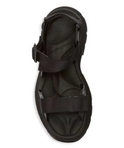 Alexander McQueen Leather Tread Sandals For Men Black -Alexander McQueen Elegant store unnamed file 3419