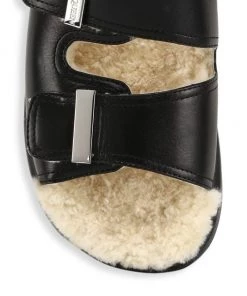 Alexander McQueen Shearling Lined Hydrid Slide -Alexander McQueen Elegant store unnamed file 3441