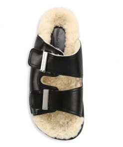 Alexander McQueen Shearling Lined Hydrid Slide -Alexander McQueen Elegant store unnamed file 3442