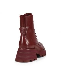 Alexander McQueen Tread Leather Lace-Up Combat Boots -Alexander McQueen Elegant store unnamed file 3446