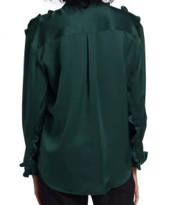 Alexander McQueen Ruffle Silk Blouse 9 Alexander McQueen Ruffle Silk Blouse -Alexander McQueen Elegant store unnamed file 3470