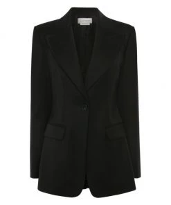 Alexander McQueen Corset Back Blazer