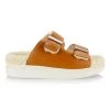 Alexander McQueen Hybrid Shearling-Lined Leather Sandals