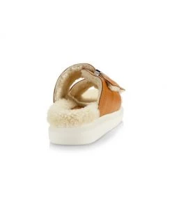 Alexander McQueen Hybrid Shearling-Lined Leather Sandals -Alexander McQueen Elegant store unnamed file 3555