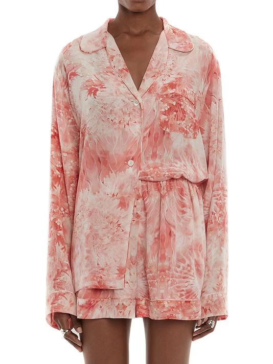 Alexander McQueen Silk Pajama Shorts 1 Alexander McQueen Silk Pajama Shorts