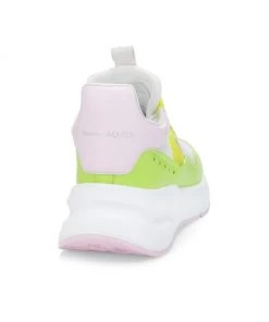 Alexander McQueen Colorblock Leather Runner Sneakers For Men -Alexander McQueen Elegant store unnamed file 3576