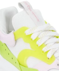 Alexander McQueen Colorblock Leather Runner Sneakers For Men -Alexander McQueen Elegant store unnamed file 3579