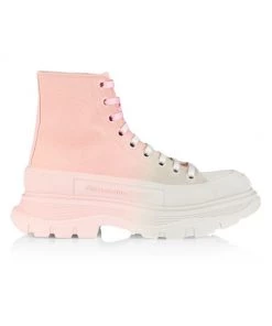 Alexander McQueen Ombré Treadslick High-Top Sneakers Yellow Orange Pink 15 Alexander McQueen Ombré Treadslick High-Top Sneakers Yellow Orange Pink -Alexander McQueen Elegant store unnamed file 3622