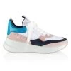 Alexander McQueen Mixed-Media Runner Sneakers For Men