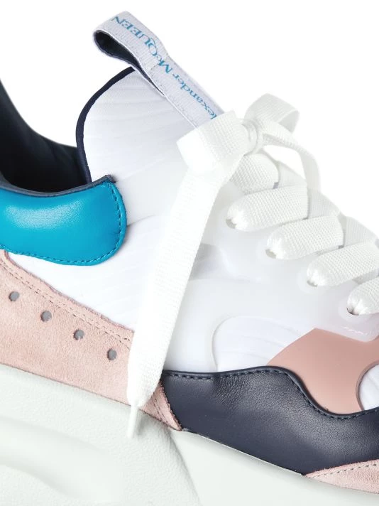 Alexander McQueen Mixed-Media Runner Sneakers For Men 7 Alexander McQueen Mixed-Media Runner Sneakers For Men - Image 7